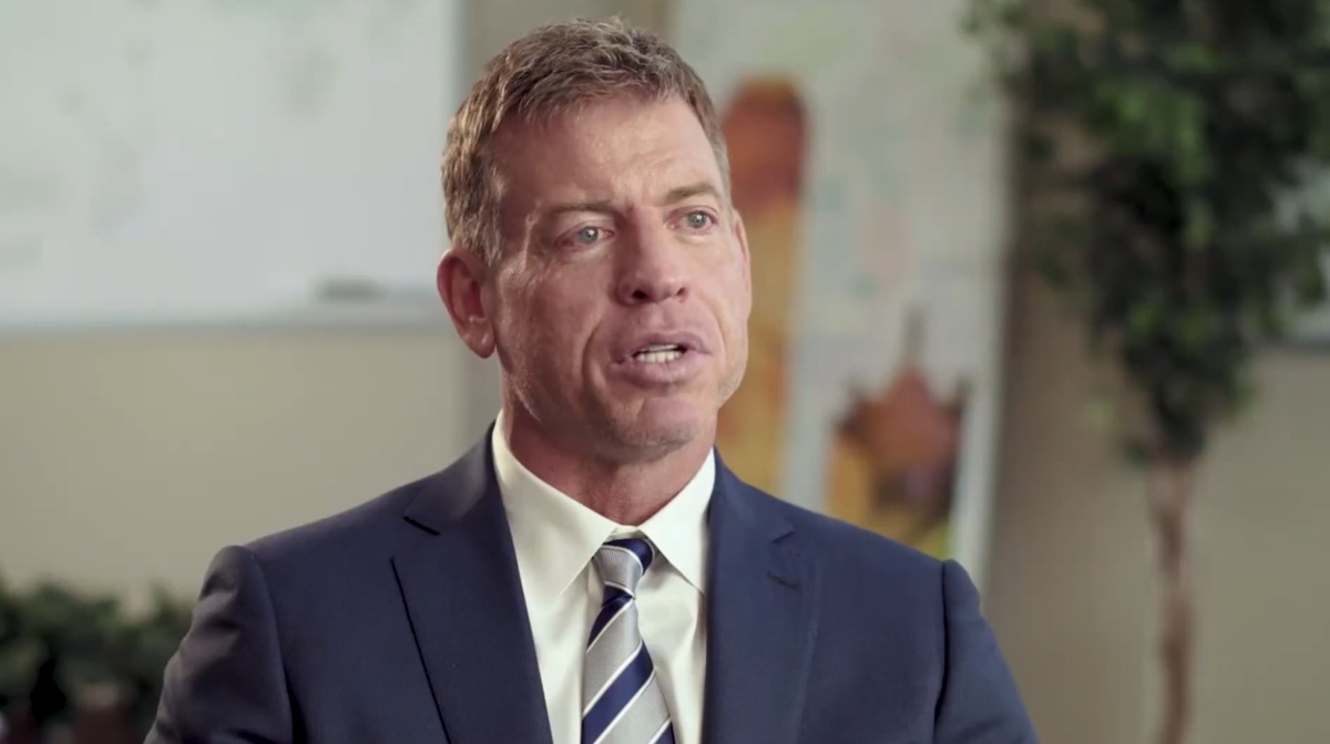 Troy Aikman in the Extra Yard for Teachers testimonial
